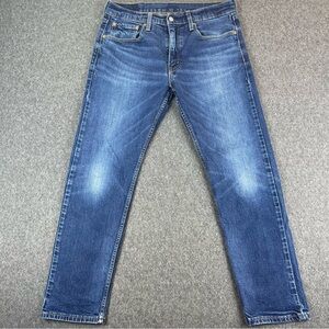 Levi's 502 Jeans Men's 32x30 Medium Wash Regular Fit Tapered Mid Rise Stretch